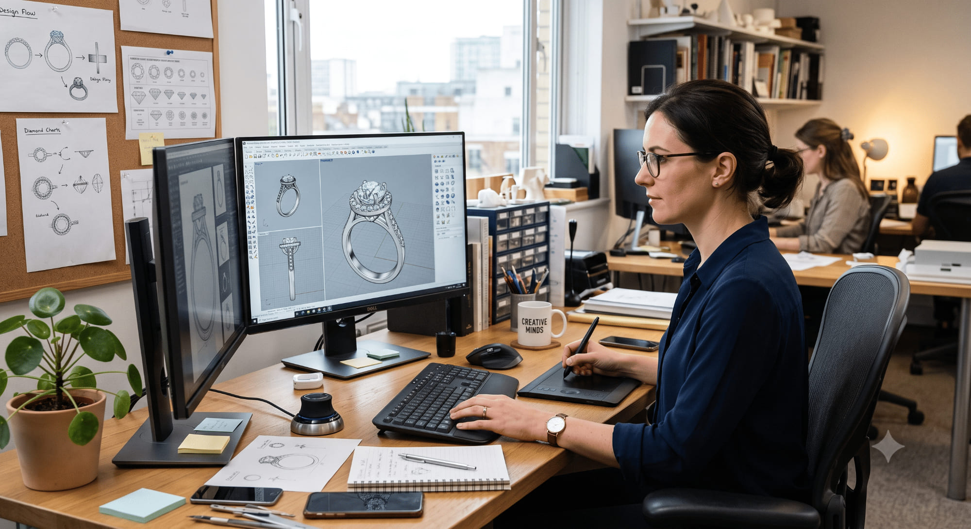 Design Hatthi CAD Studio Background